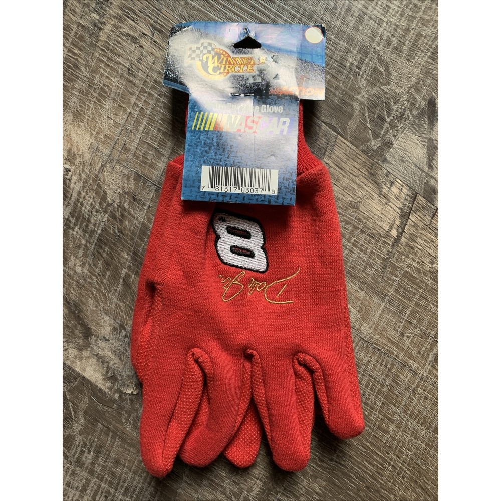 Dale Earnhardt Jr. Nascar #8 Bud Racing Multi-Purpose Gloves Red New
